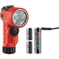 Lame de poche &agrave; alimentation multiple &agrave; angle droit pour casque Vantage 180 X, DEL, Piles Rechargeable/CR123A, Polym&egrave;re de nylon FMT Sales Ltd