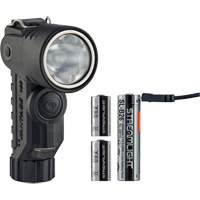 Lame de poche &agrave; alimentation multiple &agrave; angle droit pour casque Vantage 180 X, DEL, Piles Rechargeable/CR123A, Polym&egrave;re de nylon FMT Sales Ltd