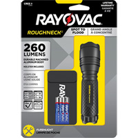 Tactical Spot-to-Flood Flashlight, LED, 320 Lumens, AAA Batteries FMT Sales Ltd
