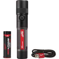 1100L Twist Focus Flashlight, LED, 1100 Lumens, Rechargeable Batteries FMT Sales Ltd