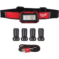 Lampe frontale magn&eacute;tique et lampe de travail, DEL, 450 lumens, 2,5 hres de fonctionnement, piles Rechargeable FMT Sales Ltd