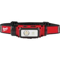 REDLITHIUM USB Hardhat Headlamp, LED, 600 Lumens, 5 Hrs. Run Time, Rechargeable Batteries FMT Sales Ltd