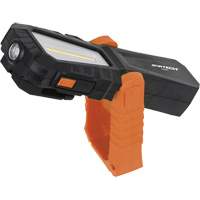 Lampe de travail COB rechargeable avec base pivotante magn&eacute;tique, DEL, 240 lumens, Boîtier en Plastique FMT Sales Ltd