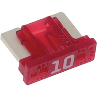 Fusible &agrave; lames pour automobiles LP de la s&eacute;rie MINI, Cartouche, 10 A, 58 V FMT Sales Ltd