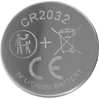 CR2032 Lithium Battery, 3 V FMT Sales Ltd