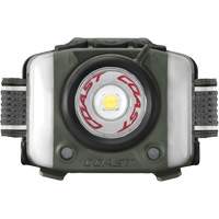 Lampe frontale FL97R &agrave; trois couleurs avec syst&egrave;me Twist Focus et commande vocale, DEL, 830 lumens, 2 hres de fonctionnement, piles Rechargeable FMT Sales Ltd