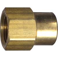 Reduced Pipe Coupling, Brass, 1/2" x 3/8" FMT Sales Ltd