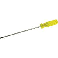 Slotted Electrician's Screwdriver, 3/16" Tip, Round, 11-1/2" L, Plastic Handle FMT Sales Ltd